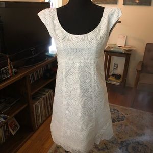 Size 36 (US 2) Rebecca de Ravenel eyelet dress